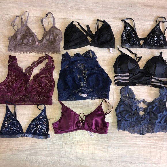 Victoria's Secret Other - NWT 9 Victoria secret bralettes